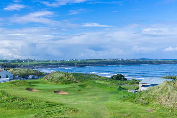 Spanish Point Golf Club overlooking Mal Bay
