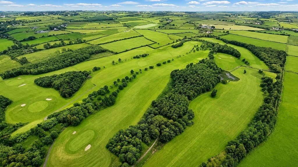 Parkland golf at Kilrush Golf Club in West Clare